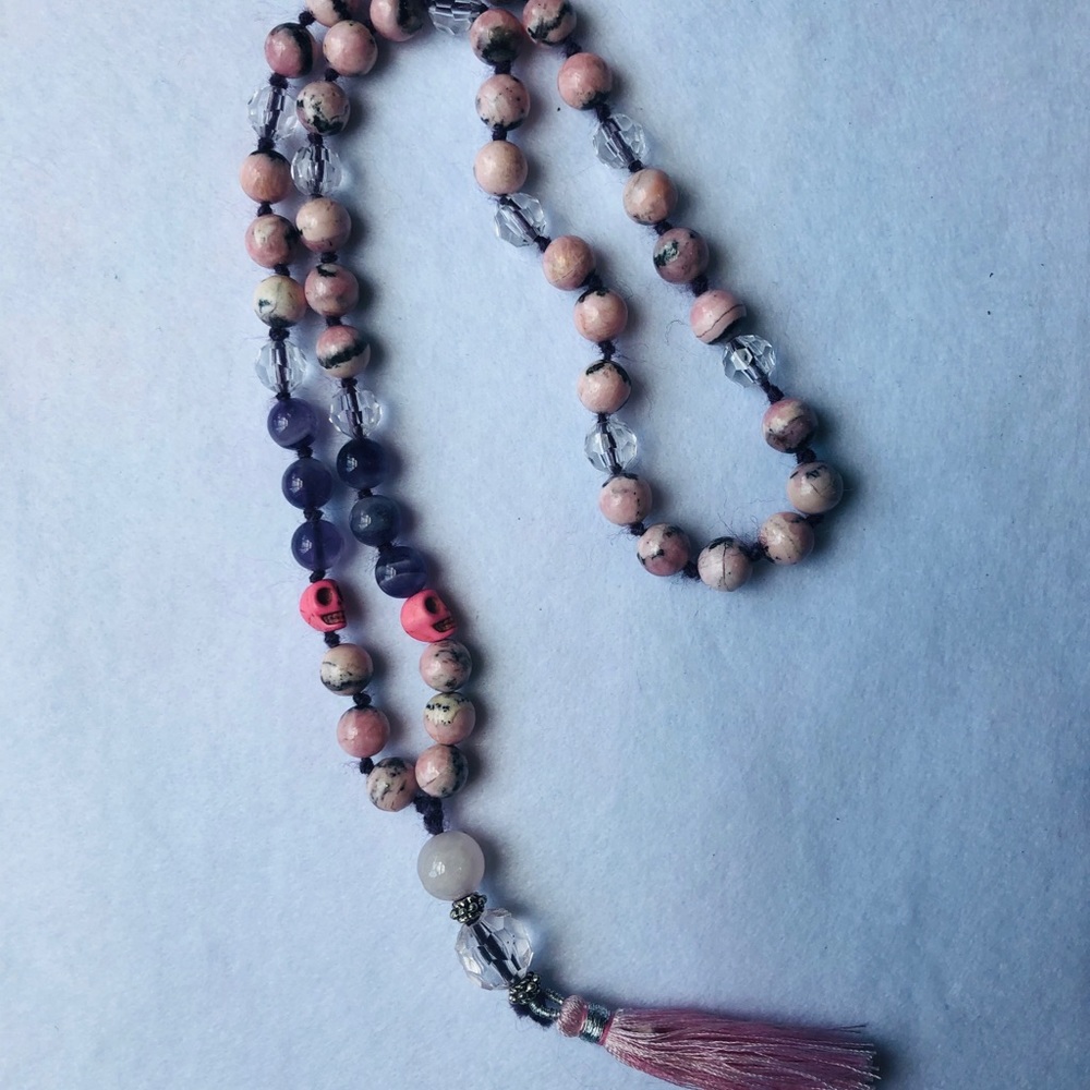 Kids skull mini mala!